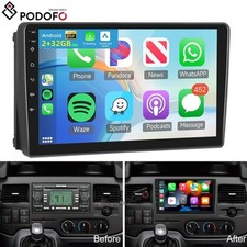Car Stereo For Ford Transit 2006-2014 Android 15 GPS Sat Nav WIFI BT CarPlay 2+32GB