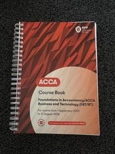 BPP ACCA Foundations in Accountancy Business and Technology Course Book