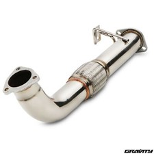 STAINLESS FLEXI EXHAUST FRONT DOWNPIPE FOR NISSAN 200SX S14 PS13 SR20DET 89-94