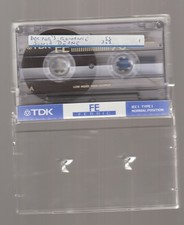 TDK FE C90 Audio Cassette