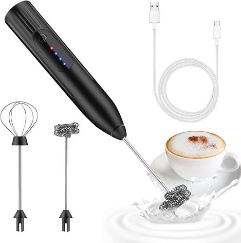 Milk frother handheld whisk - frother,