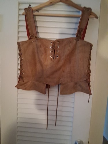 Women handmade leather - women, vest