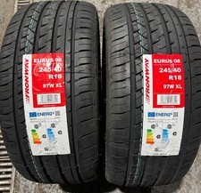 1x 245/40R18 BUDGET TYRES BRAND NEW 2025 DOT CODES! 2454018 245/40/18 245 40 18
