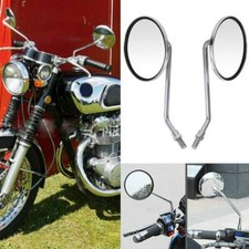 Pair Motorcycle Classic Chrome