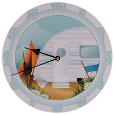 30cm CARAVAN WALL CLOCK in BOX (PCBH47)