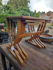 Nathan Retro Oak Nest of