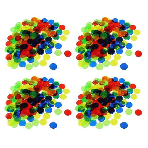 400 pieces plastic bingo chips - 400,