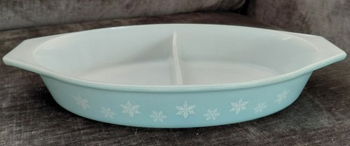 Vintage pyrex divided - pyrex,