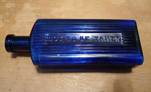 Victorian cobalt blue poison - cobalt,