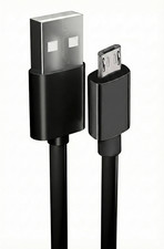 90cm USB Black Charger Power