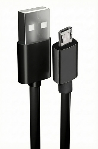 90cm usb black charger power - black,