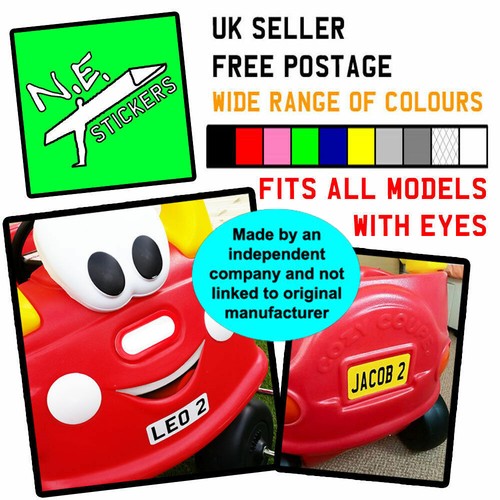 Personalised sticker number - personalised,