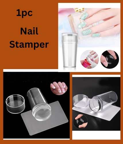 Silicone nail stamper - nail, french