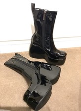 Killstar Black Patent Gothic