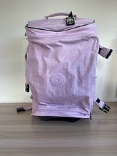 Kipling Aviana Small Wheeled Luggage in Pink New RRP £168 NEW Built In Lock