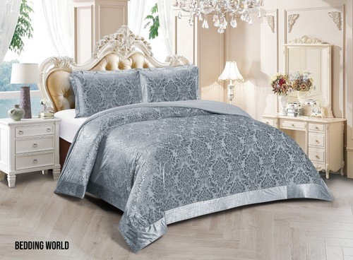 Quilted bedspread piece - quilted, 3