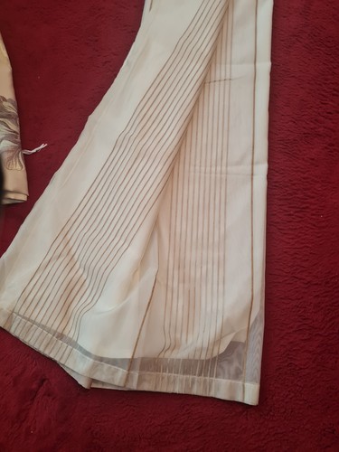 Set lined voile curtains - set,