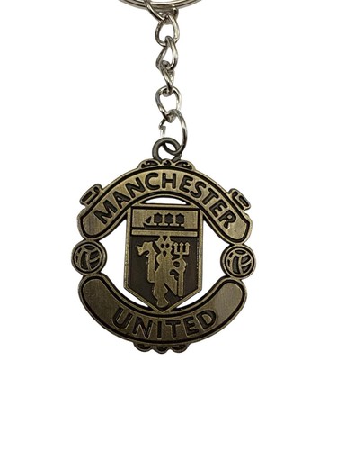 Man utd keyring - man, alloy