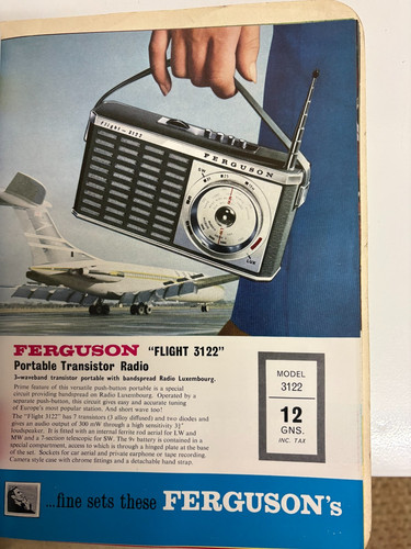 Ferguson flight model 3122 - model,