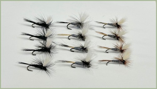 Barbless parachute trout - 12,