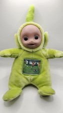 Vintage Teletubbies Musical Moving Tummy Scene Light Up Antenna Dipsy Plush 2004