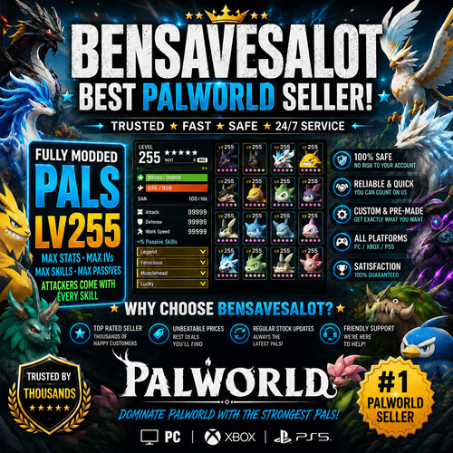 Palworld fully modded pals - palworld,