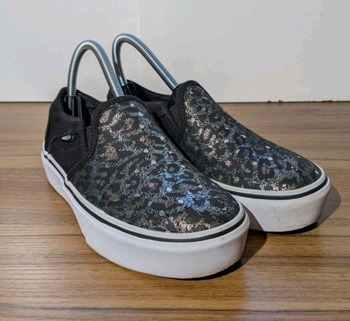Vans asher platform leopard - asher,