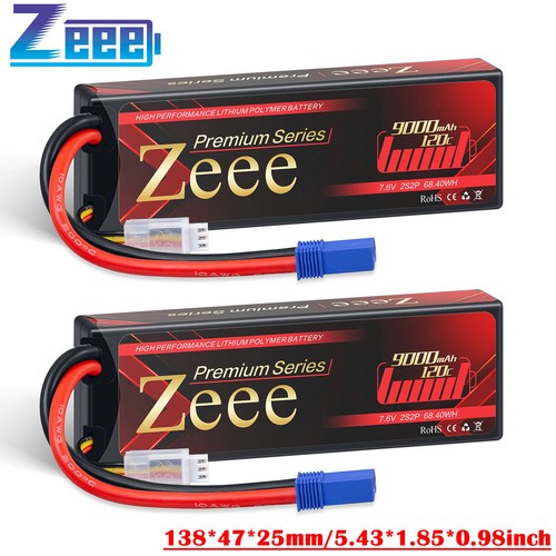 Zeee lipo battery 7 6v - zeee,