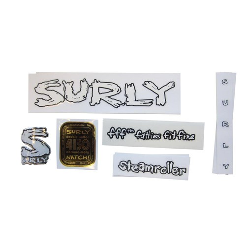 Surly steamroller frame decal - surly,