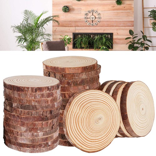 120pc wood slices 6cm - 90/120pc, 5-6cm