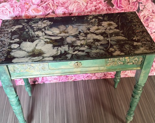 Entrance side console boho - side,