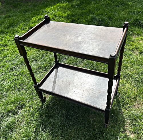 Wood tea trolley tier - tea, 4