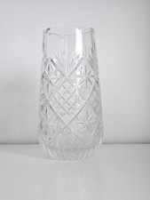 Edinburgh Crystal Cut Glass Vase Very Good Condition No Damage