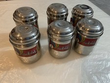 Stainless Steel 6 Canister