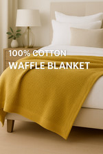 LUXURY WAFFLE BLANKET FLEECE