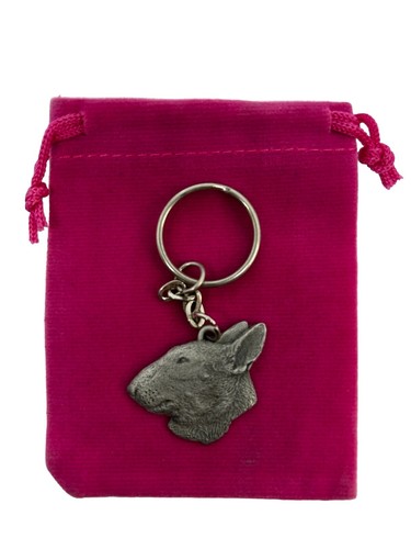 English bull terrier - , pewter