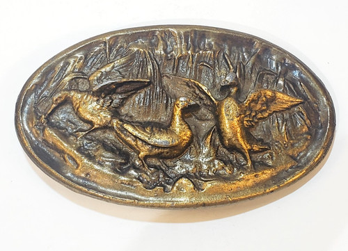Vtg brass tone metal flying - vtg,
