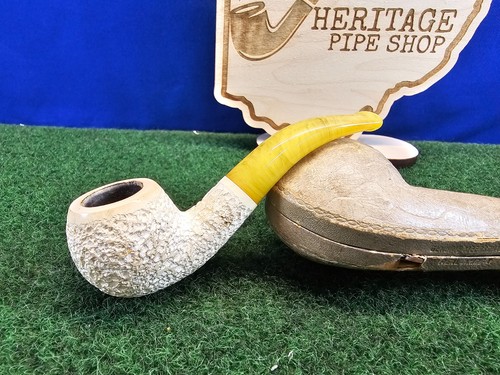 Antique block meerschaum - antique, bent
