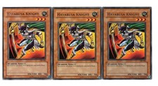 Yugioh- 3X Hayabusa Knight -