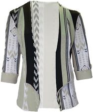 Womens Light Green Black White