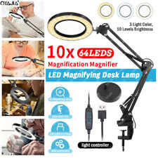 10X LED Magnifier Glass Desk