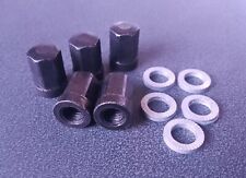 Vespa Sip Tubeless Wheel Rim Black Nuts & Nord Lock Washers Px,LML,T5