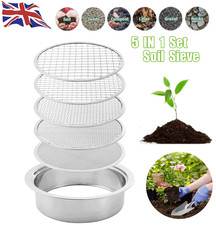 Garden Sieve Metal Riddle Soil