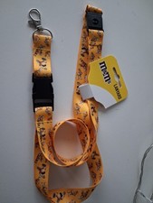 M&M's Lanyard. Yellow Peanut