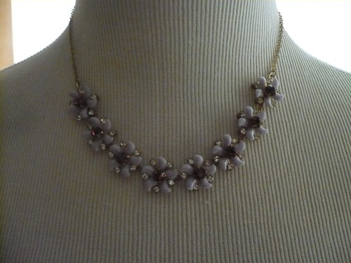 Vintage style faux amethyst - vintage,