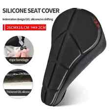 Road Bike Seat Cover Cushioned Soft Padded Gel Bicycle Cycle Saddle Cushion UK