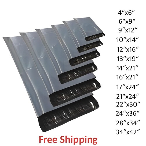 Strong grey plastic - plastic, mailing