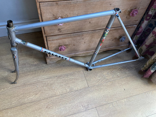 Vintage peugeot frameset 56cm - vintage,