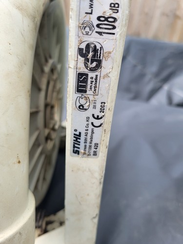Stihl br420 br380 - br420, back