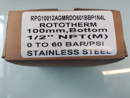 New rototherm bar psi - new-, bar/psi
